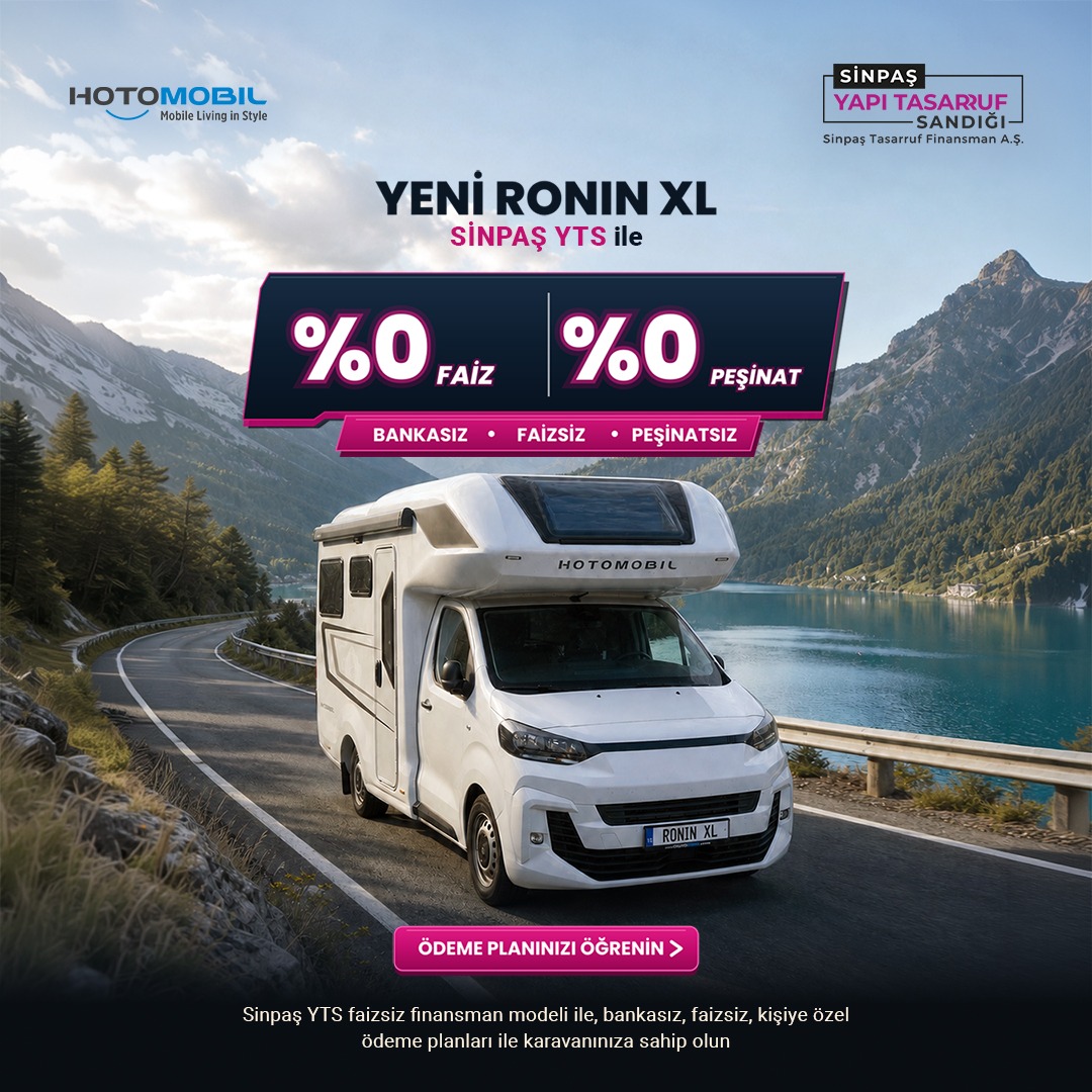 Yeni Ronin XL - Sinpaş YTS ile %0 Faiz, %0 Peşinat Finansman Kampanyası